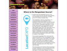 Tablet Screenshot of mangosteensource.net